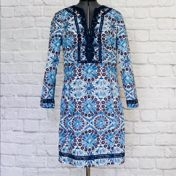Tory Burch Dresses & Skirts - ❤️SALE❤️ Tory Burch embroidered Kaftan Shift Dress